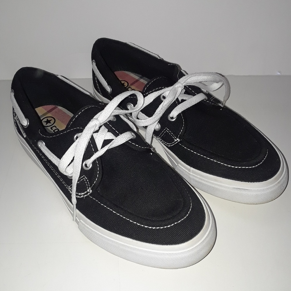 Converse Black and White Low-Top Sneakers